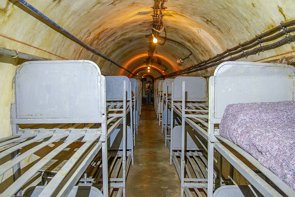 Ligne Maginot - GONDRAN E - (Ouvrage d'infanterie) - Couchage troupe dans la galerie principale - Michel Teiten