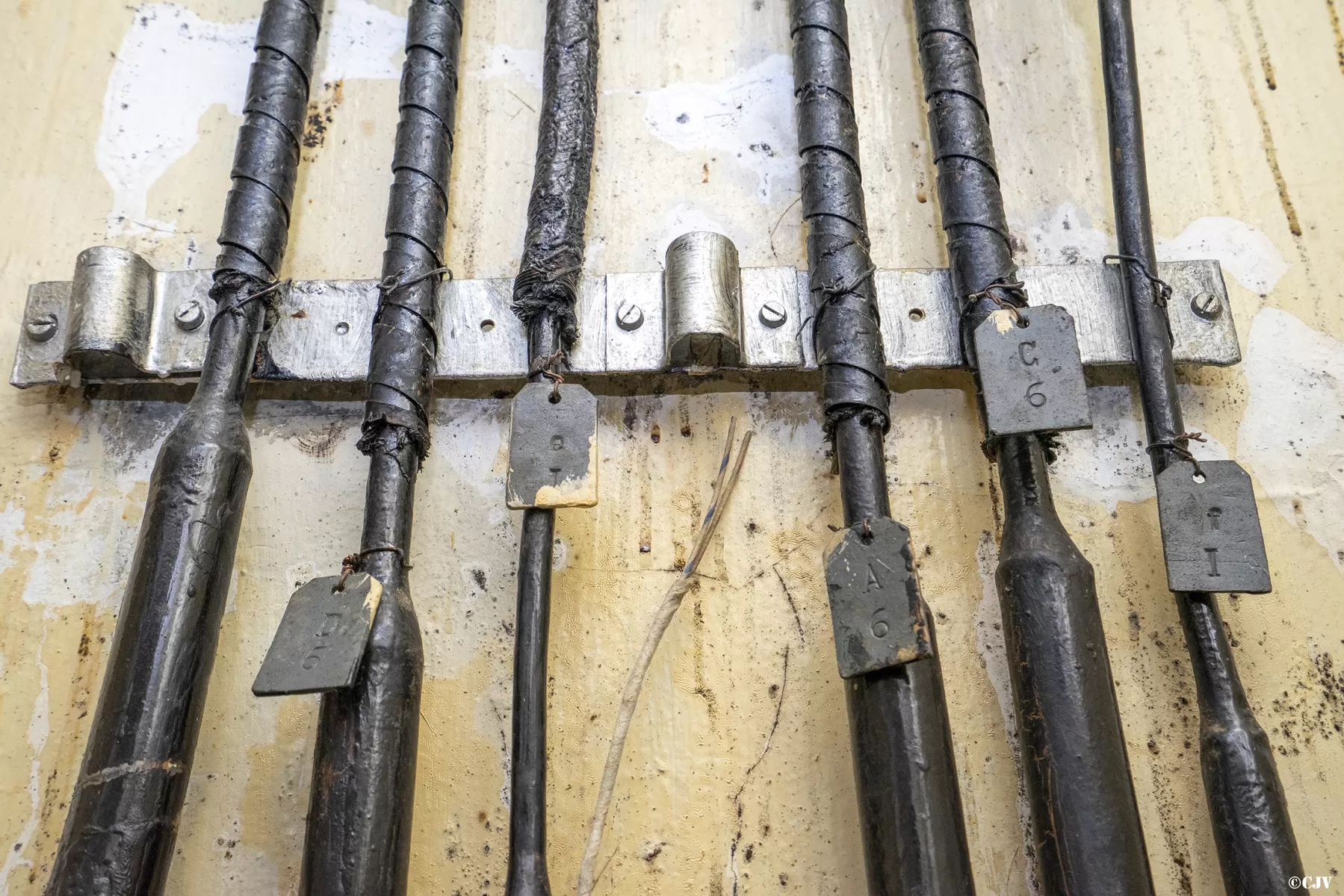 Ligne Maginot - SAINT OURS BAS (SOB) - (Ouvrage d'infanterie) - Lignes téléphoniques - Lia VERMEULEN