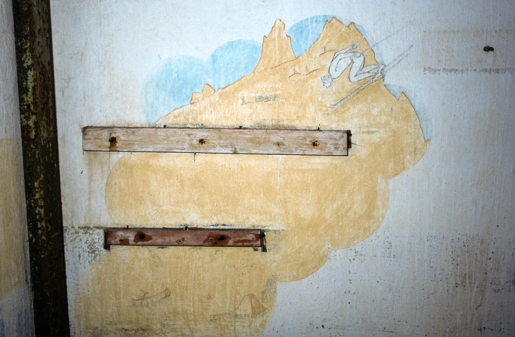 Ligne Maginot - BISTERBERG NORD II - C66 - (Casemate d'infanterie - Simple) - Dessin à l'étage supérieur de la casemate - MANSUY Michel