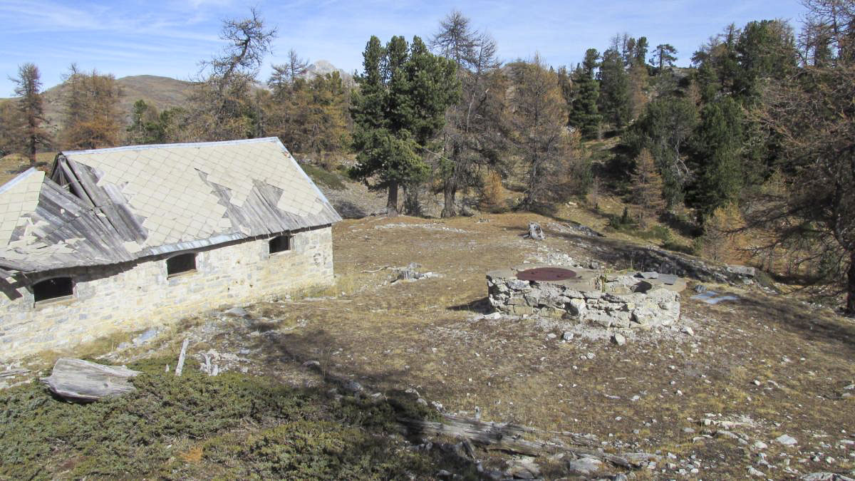 Ligne Maginot - LA LAUZETTE CENTRE (3° BIE / 154° RAP) - (Position d'artillerie préparée) - Citerne de récupération des eaux de pluie