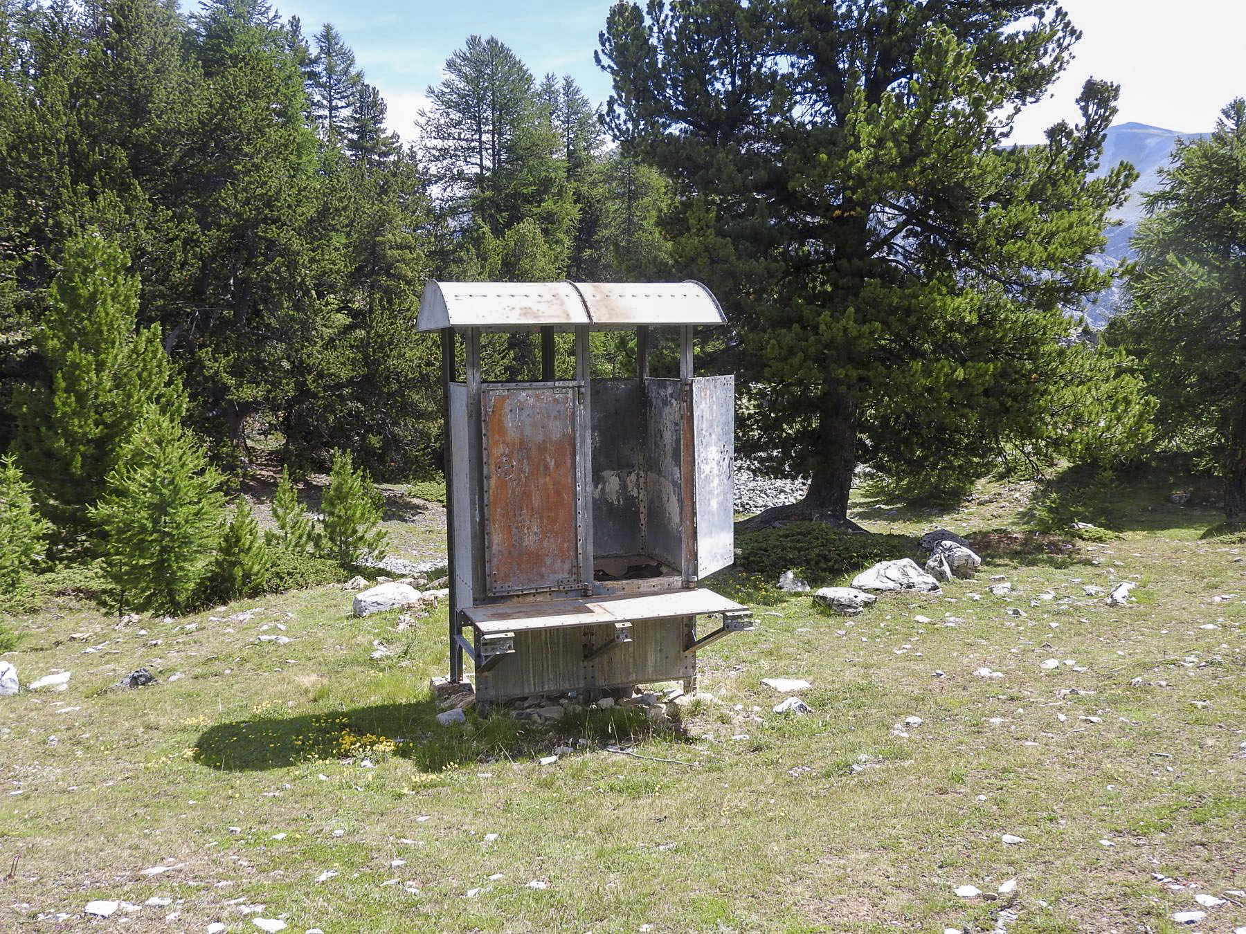 Ligne Maginot - LA LAUZETTE CENTRE (3° BIE / 154° RAP) - (Position d'artillerie préparée) - Les édicules Goux. - STENGER Mathieu