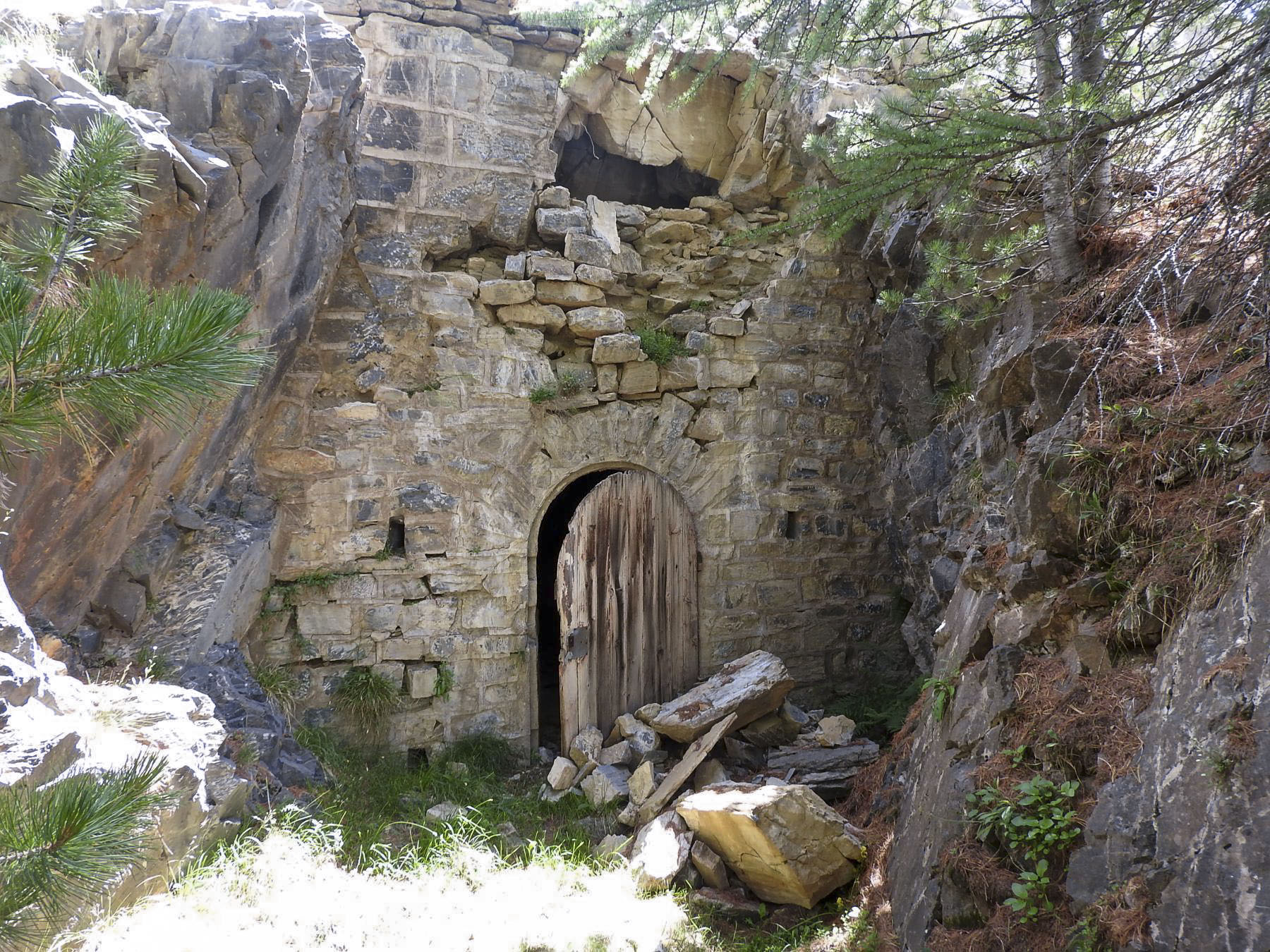 Ligne Maginot - LA LAUZETTE CENTRE (3° BIE / 154° RAP) - (Position d'artillerie préparée) - Le magasin à munitions. - STENGER Mathieu