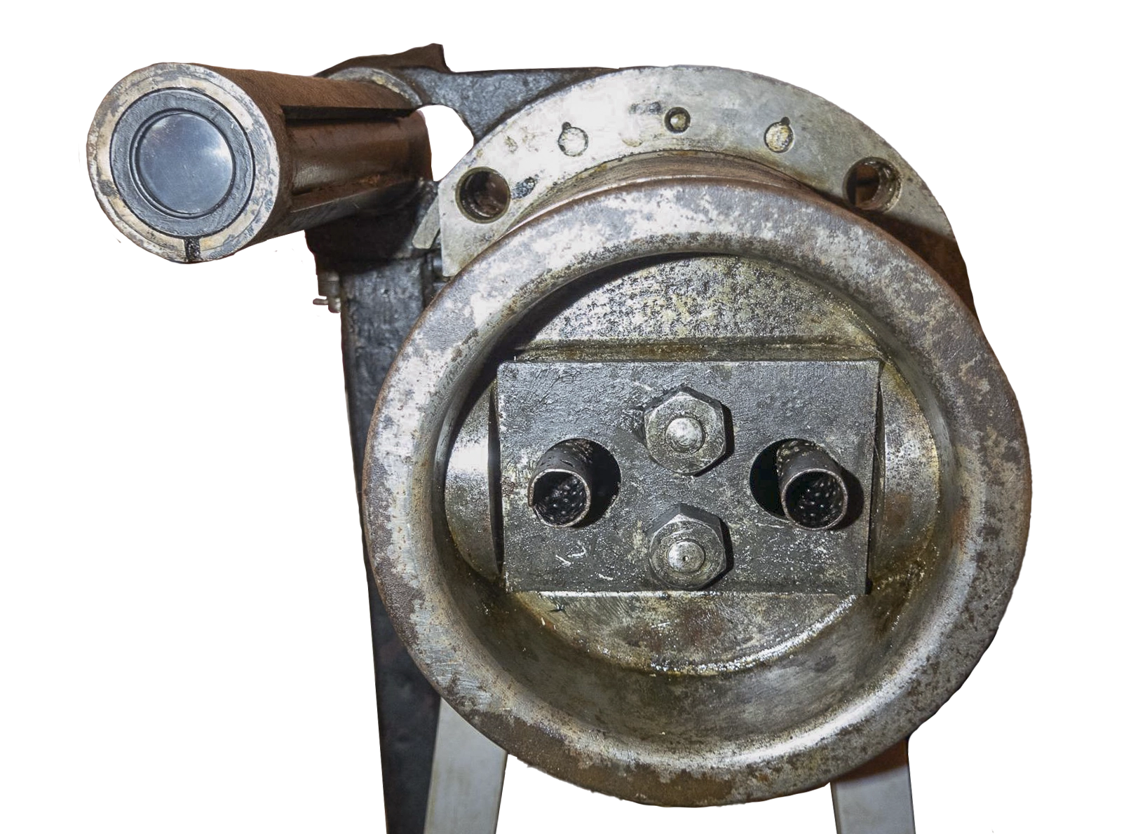 Ligne Maginot - Mitrailleuse  'Reibel' MAC 31 (MAC 31) - Jumelage de mitrailleuses pour tourelle
(exposé au Schoenenbourg)