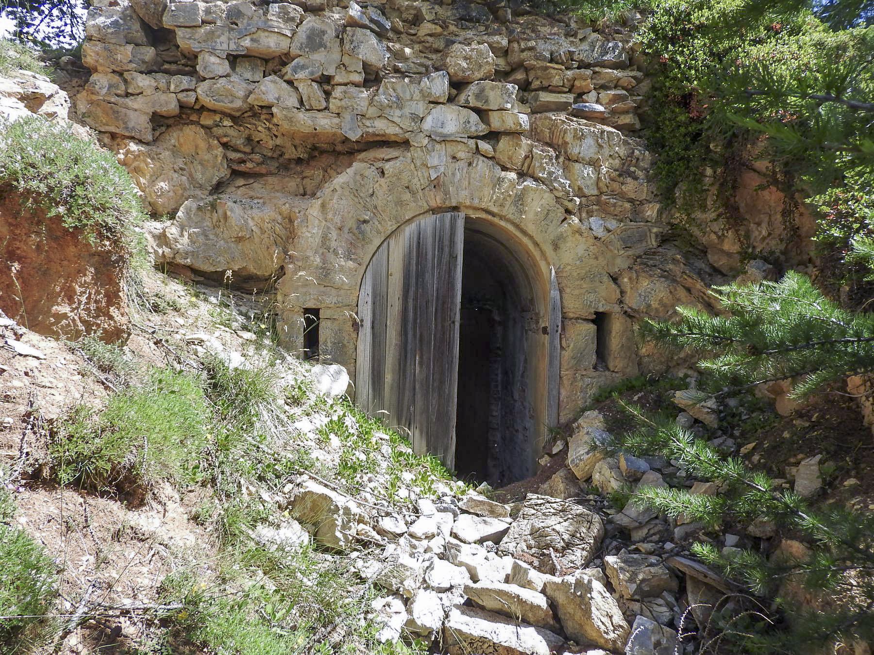 Ligne Maginot - LA LAUZETTE NORD (3° BIE / 154° RAP) - (Position d'artillerie préparée) - Le magasin à munitions. - STENGER Mathieu