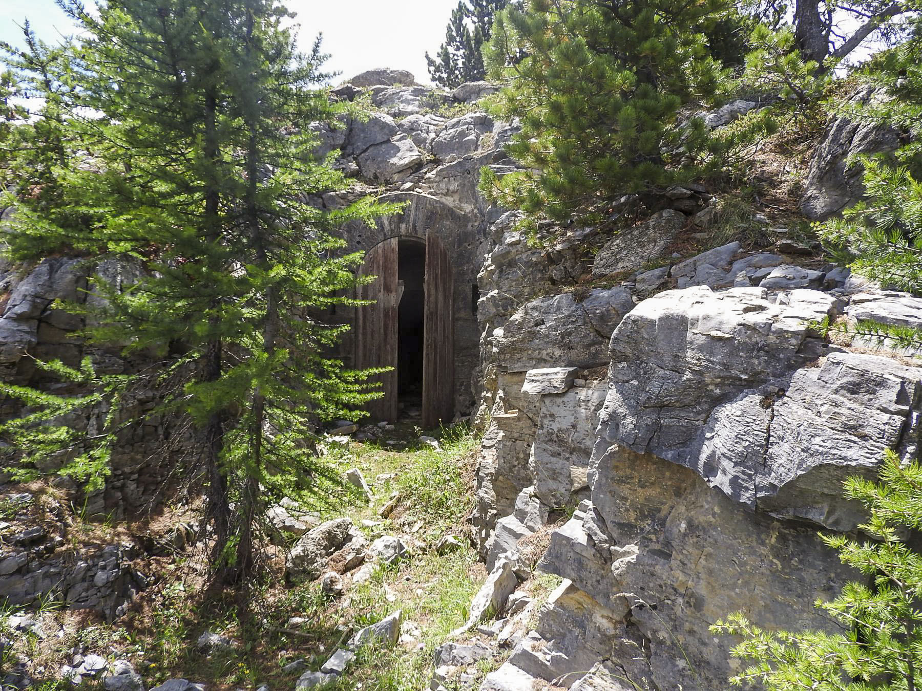 Ligne Maginot - LA LAUZETTE SUD (3° BIE / 154° RAP) - (Position d'artillerie préparée) - Le magasin à munitions. - STENGER Mathieu
