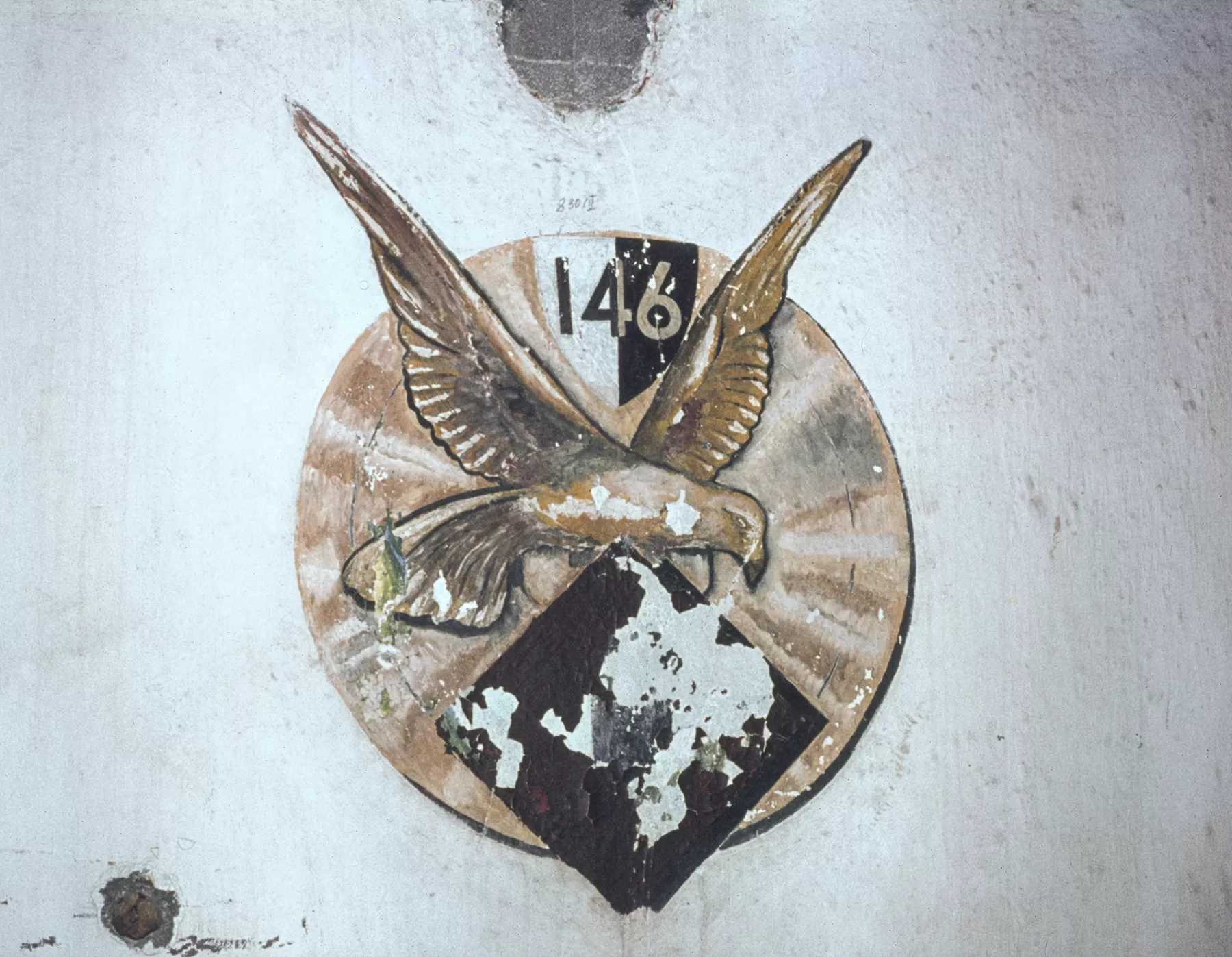 Ligne Maginot - BISTERBERG SUD IV - C68 - (Casemate d'infanterie - Simple) - Insigne du 146º RIF - MANSUY Michel