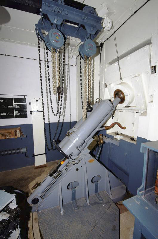 Ligne Maginot - BOIS DU FOUR - A5 - (Ouvrage d'infanterie) - Chambre de tir mortier Est 

