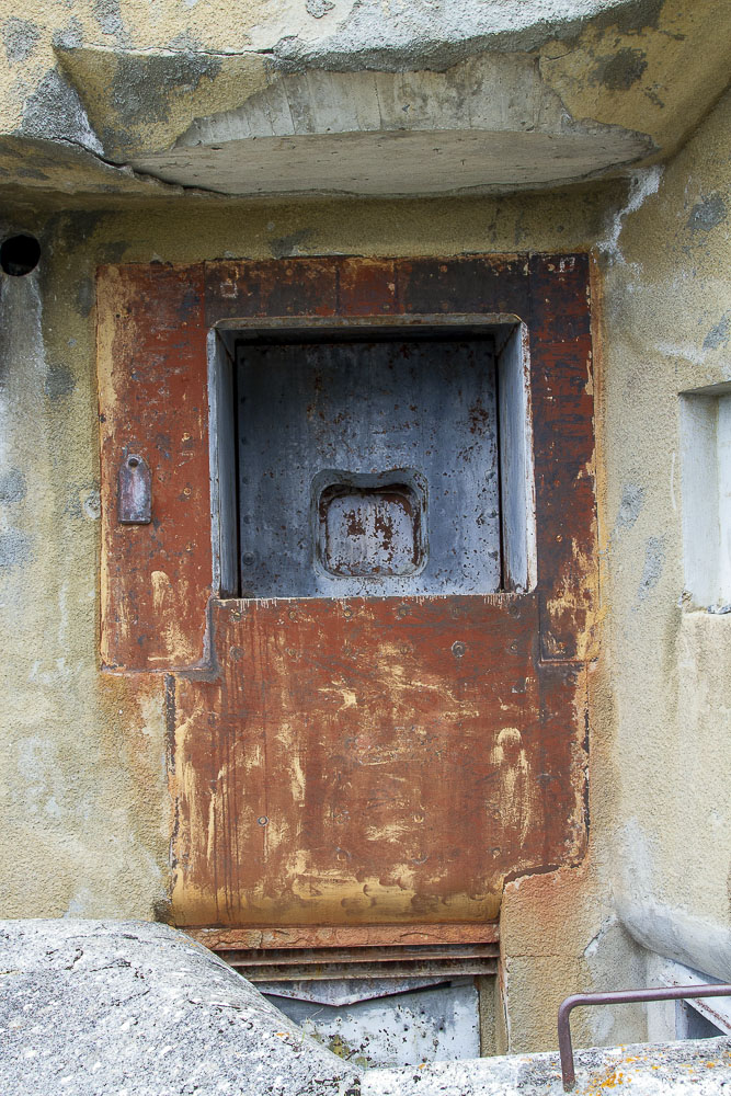 Ligne Maginot - SAINT OURS HAUT (SOH) - (Ouvrage d'artillerie) - Bloc 2
Gros plan de la trémie de 75