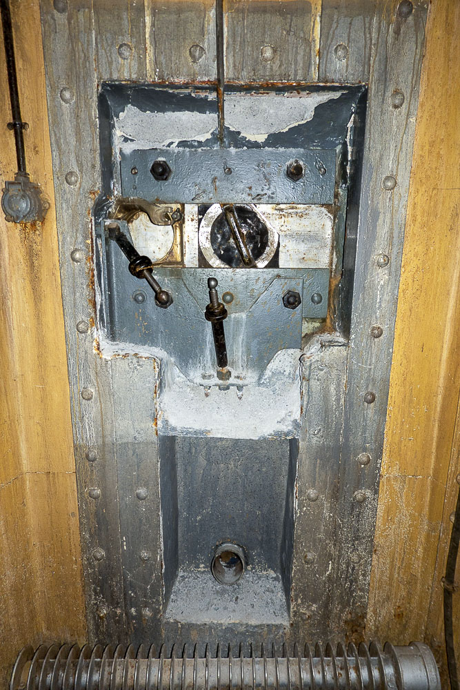 Ligne Maginot - SAINT OURS HAUT (SOH) - (Ouvrage d'artillerie) - Bloc 2
Etage supérieur
Caponnière FM