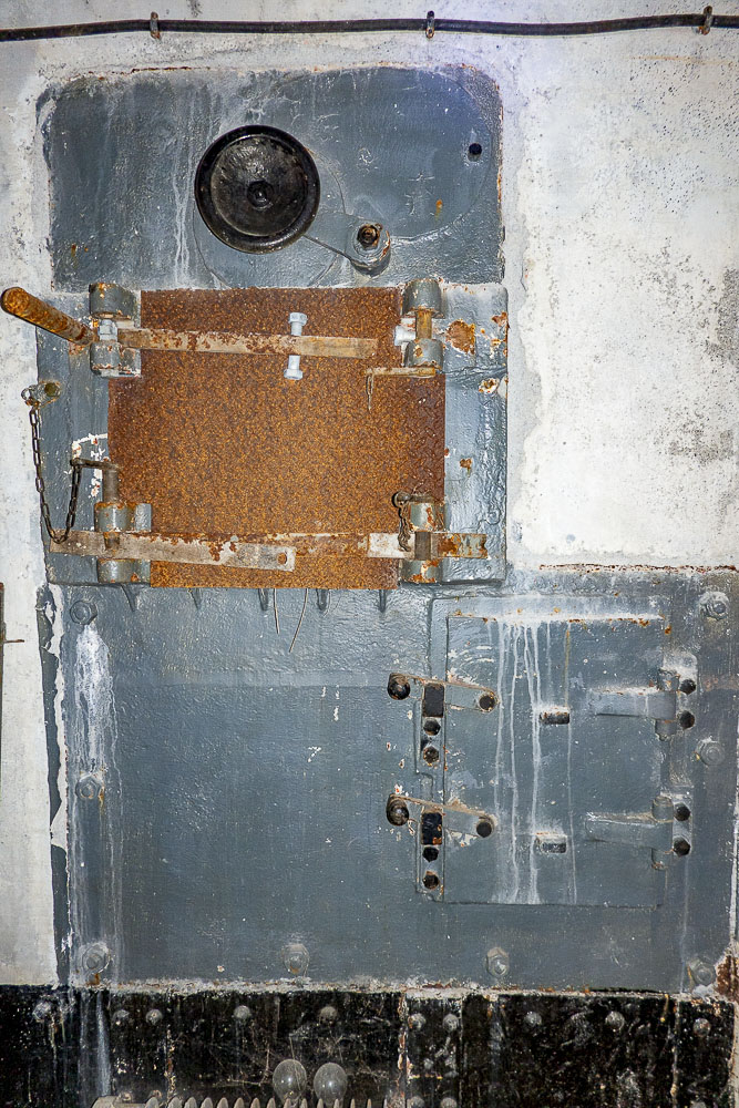 Ligne Maginot - SAINT OURS HAUT (SOH) - (Ouvrage d'artillerie) - Bloc 2
Etage intermédiaire
Créneau de mortier de 50