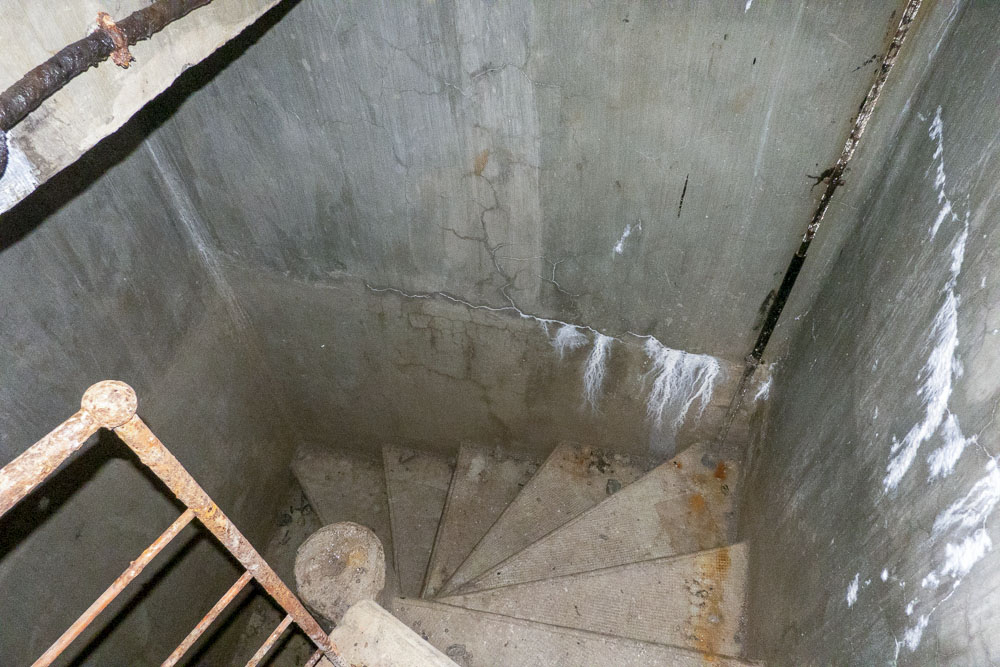 Ligne Maginot - SAINT OURS HAUT (SOH) - (Ouvrage d'artillerie) - Bloc 3
Sommet de la cage d'escalier