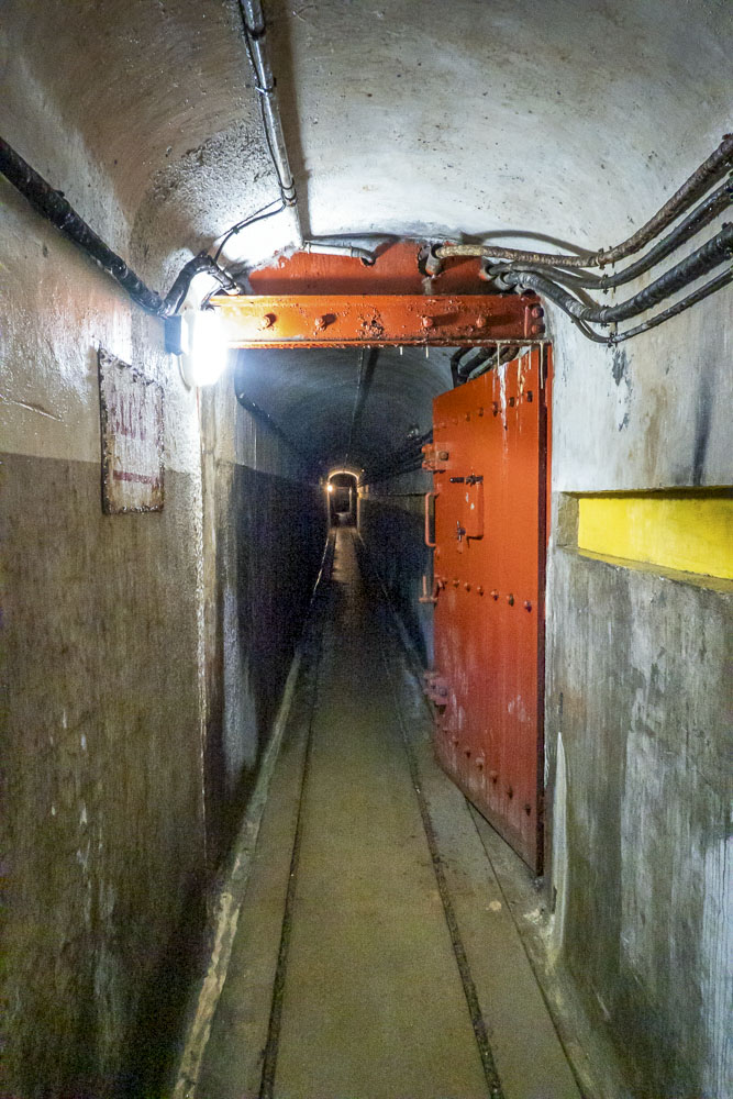 Ligne Maginot - SAINT OURS HAUT (SOH) - (Ouvrage d'artillerie) - Bloc 3
Galerie menant à l'escalier montant au bloc
