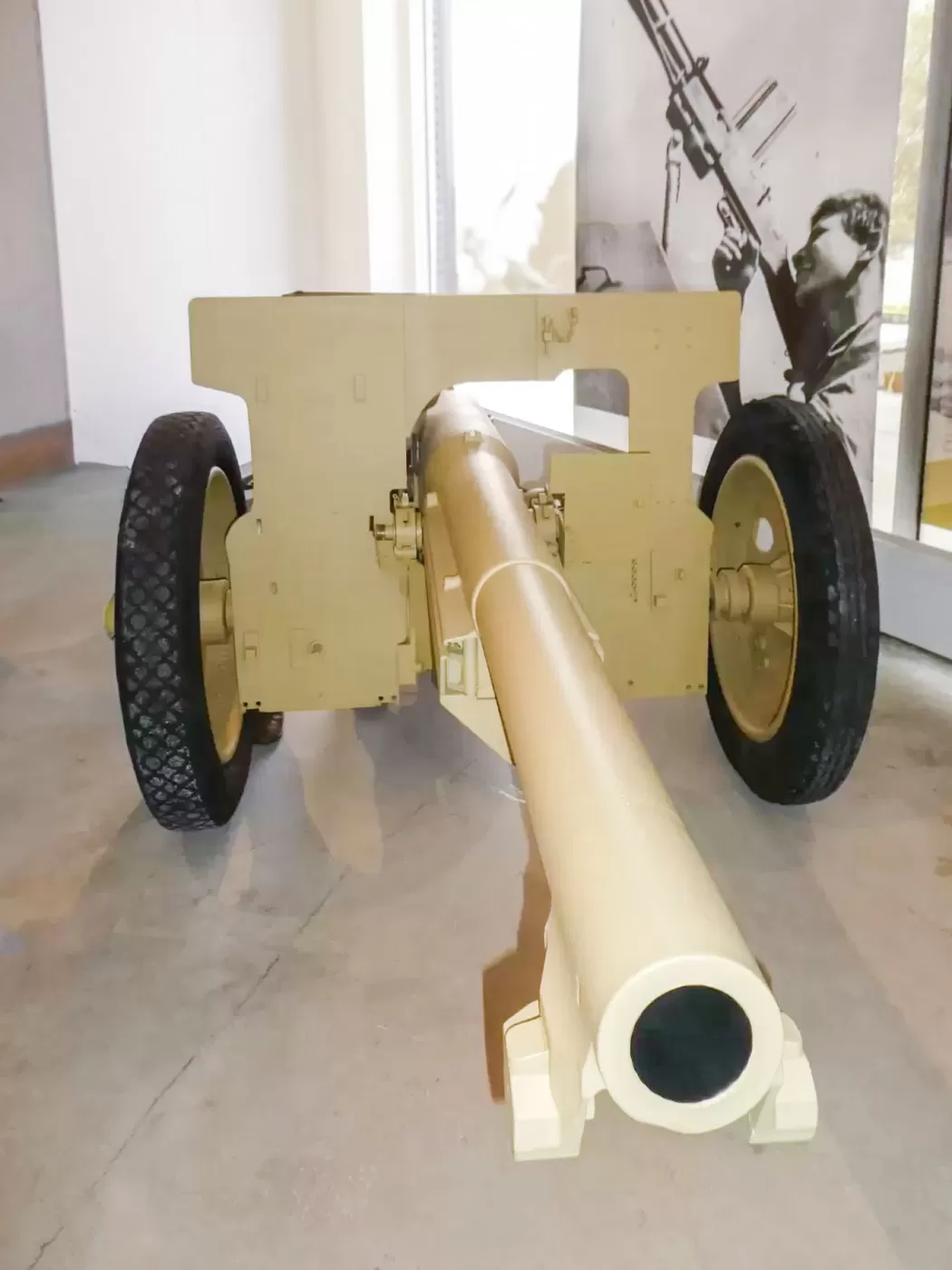 Ligne Maginot - Canon de 75 mle 1897 (75/97) - Version avec pneumatiques
Musée de l'artillerie de Draguignan