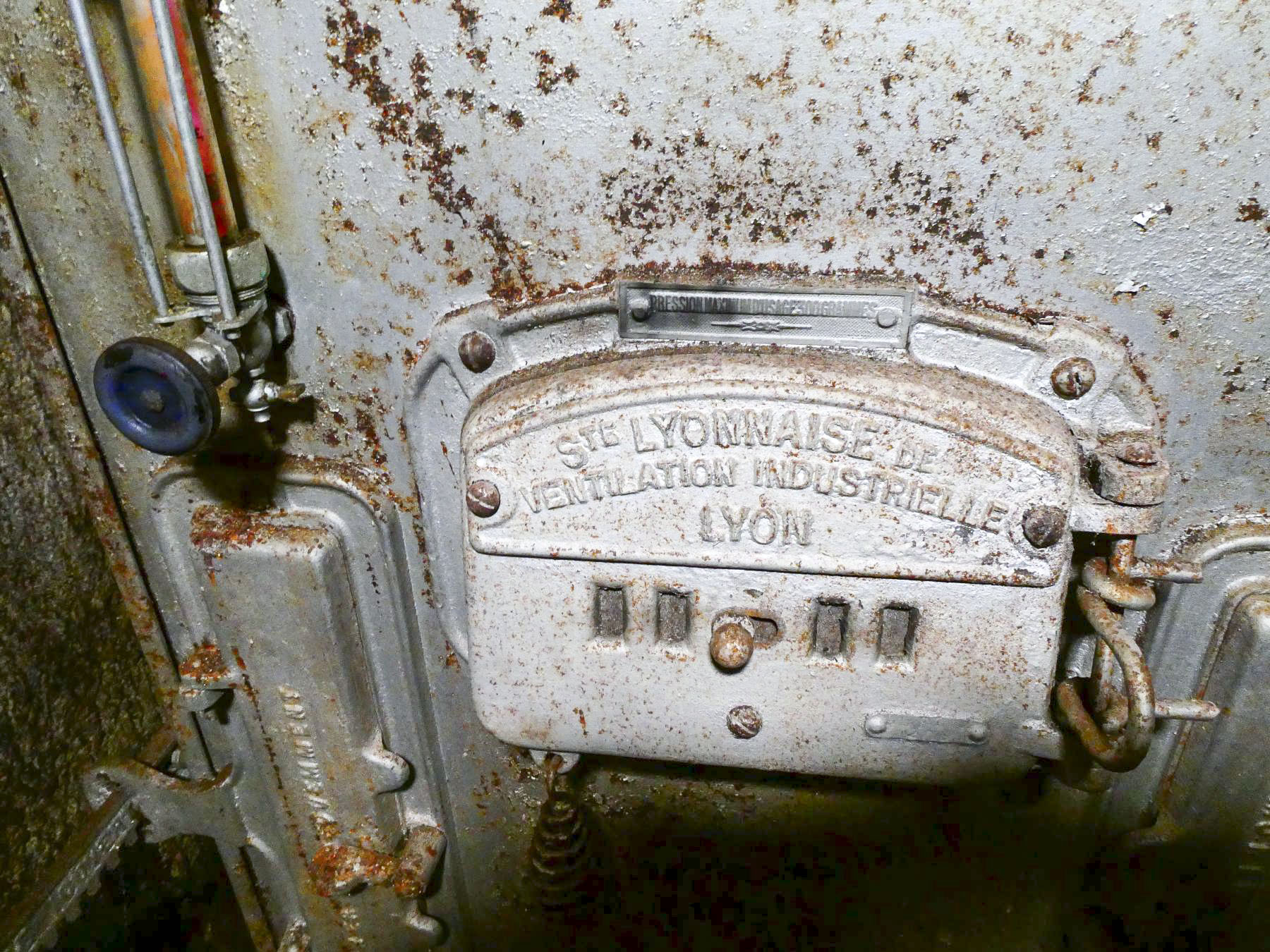 Ligne Maginot - SAINT OURS HAUT (SOH) - (Ouvrage d'artillerie) - La cuisine
Chaudière