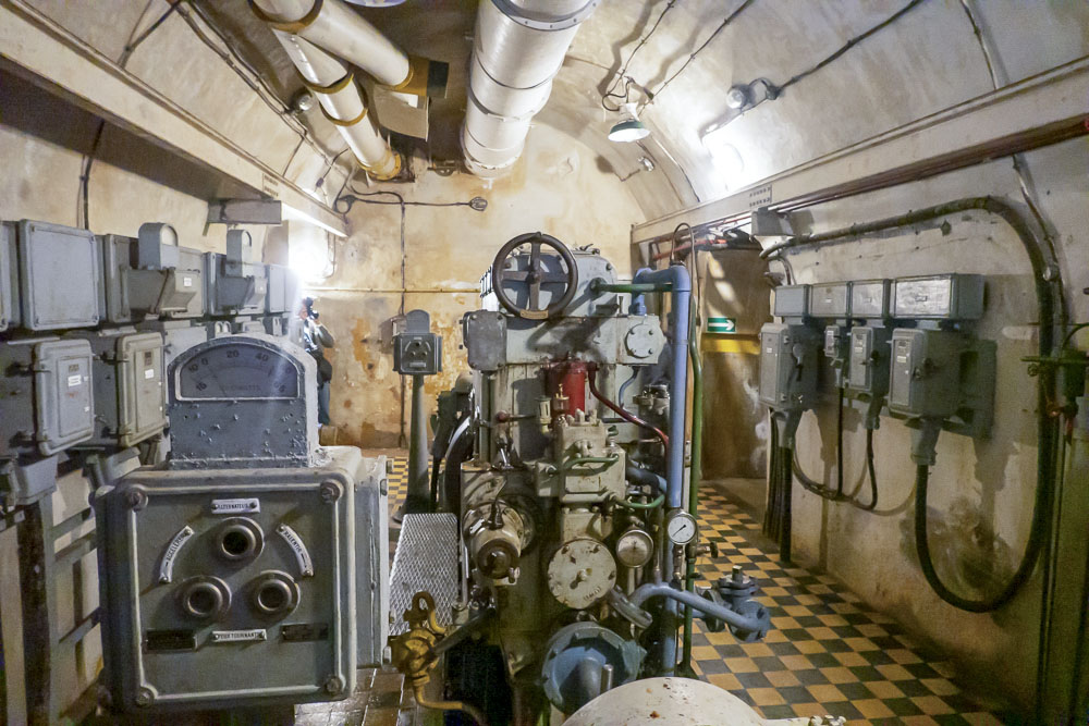 Ligne Maginot - SAINT OURS HAUT (SOH) - (Ouvrage d'artillerie) - Usine électrique