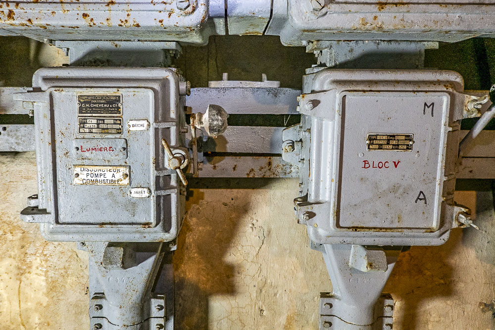 Ligne Maginot - SAINT OURS HAUT (SOH) - (Ouvrage d'artillerie) - Usine électrique
