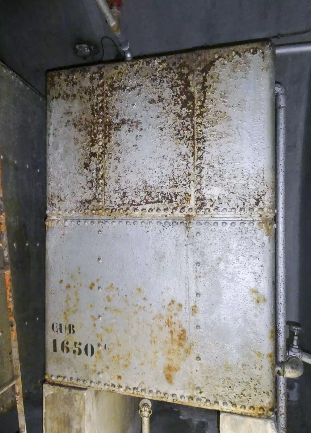 Ligne Maginot - SAINT OURS HAUT (SOH) - (Ouvrage d'artillerie) - Casernement
Citerne d'eau