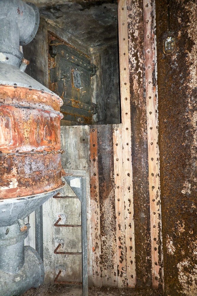 Ligne Maginot - SAINT OURS HAUT (SOH) - (Ouvrage d'artillerie) - Bloc 5
Etage intermédiaire
Passage vers l'issue de secours