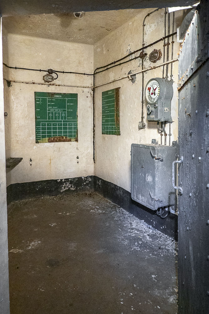 Ligne Maginot - SAINT OURS HAUT (SOH) - (Ouvrage d'artillerie) - Bloc 5
Etage inférieur
PC pour mortiers de 81
