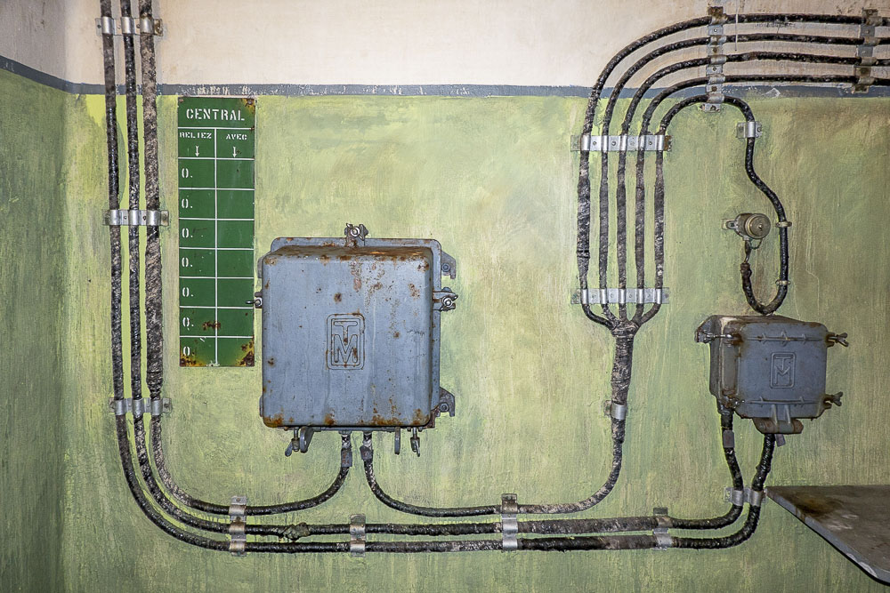 Ligne Maginot - SAINT OURS HAUT (SOH) - (Ouvrage d'artillerie) - Casernement
PC de l'ouvrage