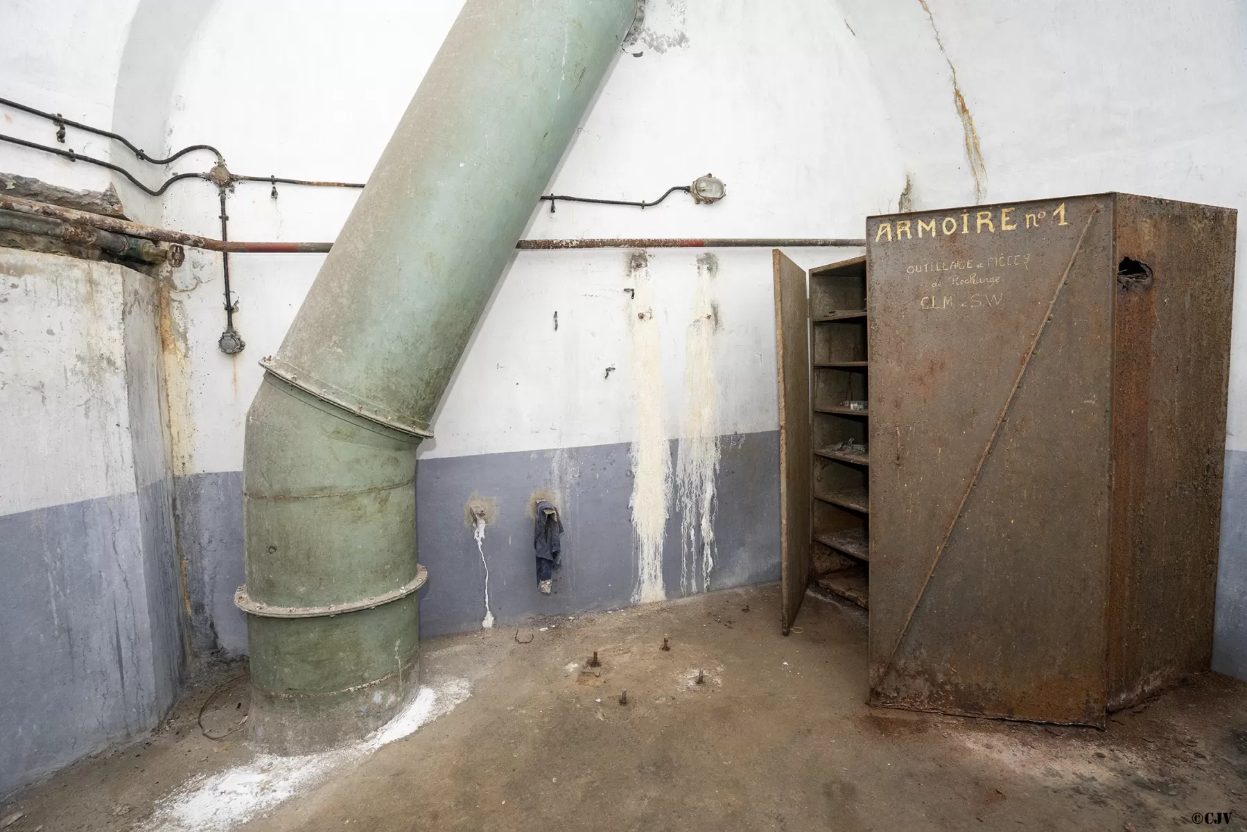 Ligne Maginot - SAINT OURS HAUT (SOH) - (Ouvrage d'artillerie) - Atelier de génie - Lia VERMEULEN