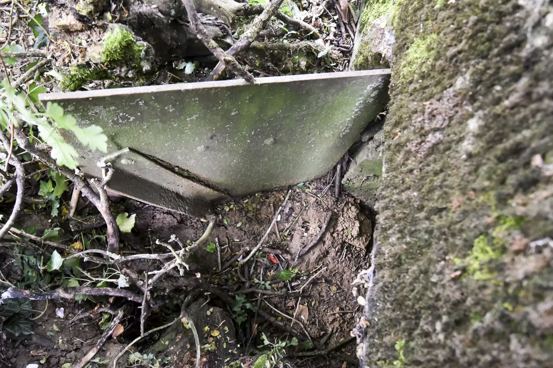 Ligne Maginot - SPIETZHUF EST - (Blockhaus pour arme infanterie) - L'entrée - Ludovic KNAPP