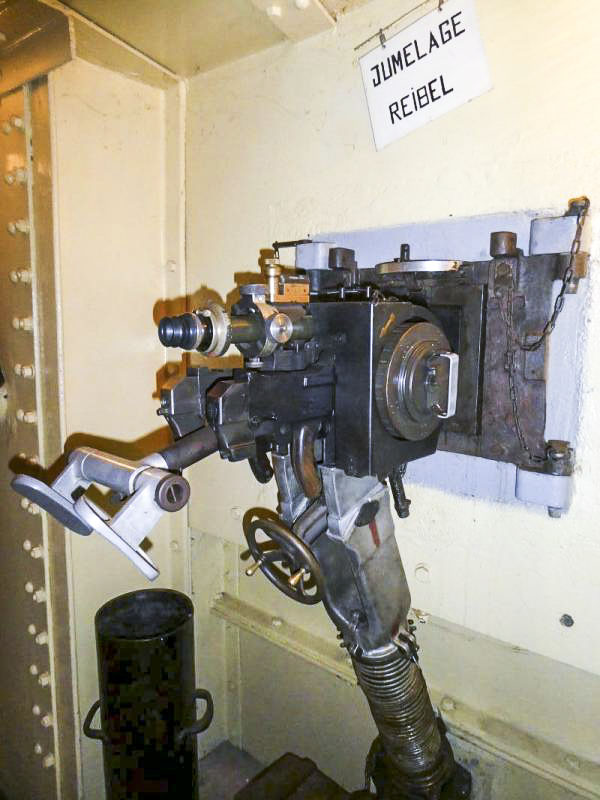 Ligne Maginot - FRESSINEA (FA) - (Ouvrage d'infanterie) - Bloc 3
Le jumelage Reibel