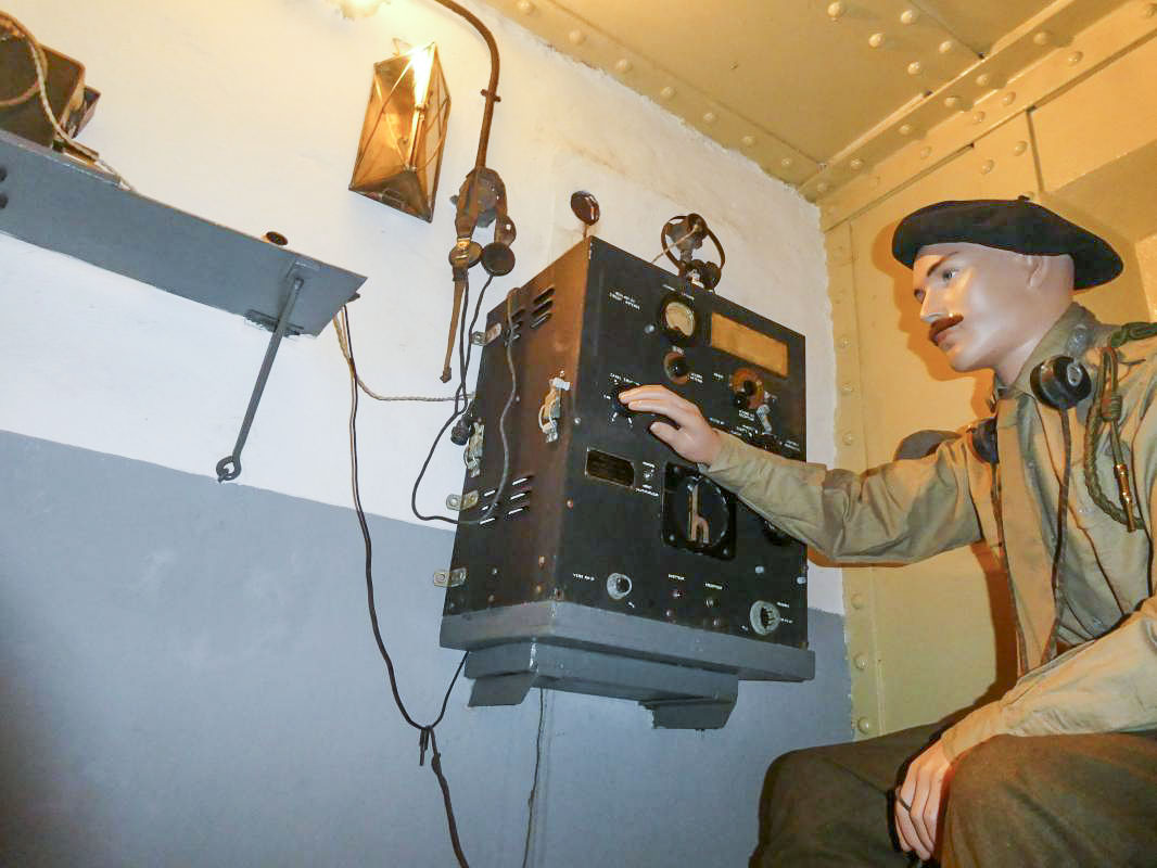 Ligne Maginot - FRESSINEA (FA) - (Ouvrage d'infanterie) - Local radio au dessus de la cuisine