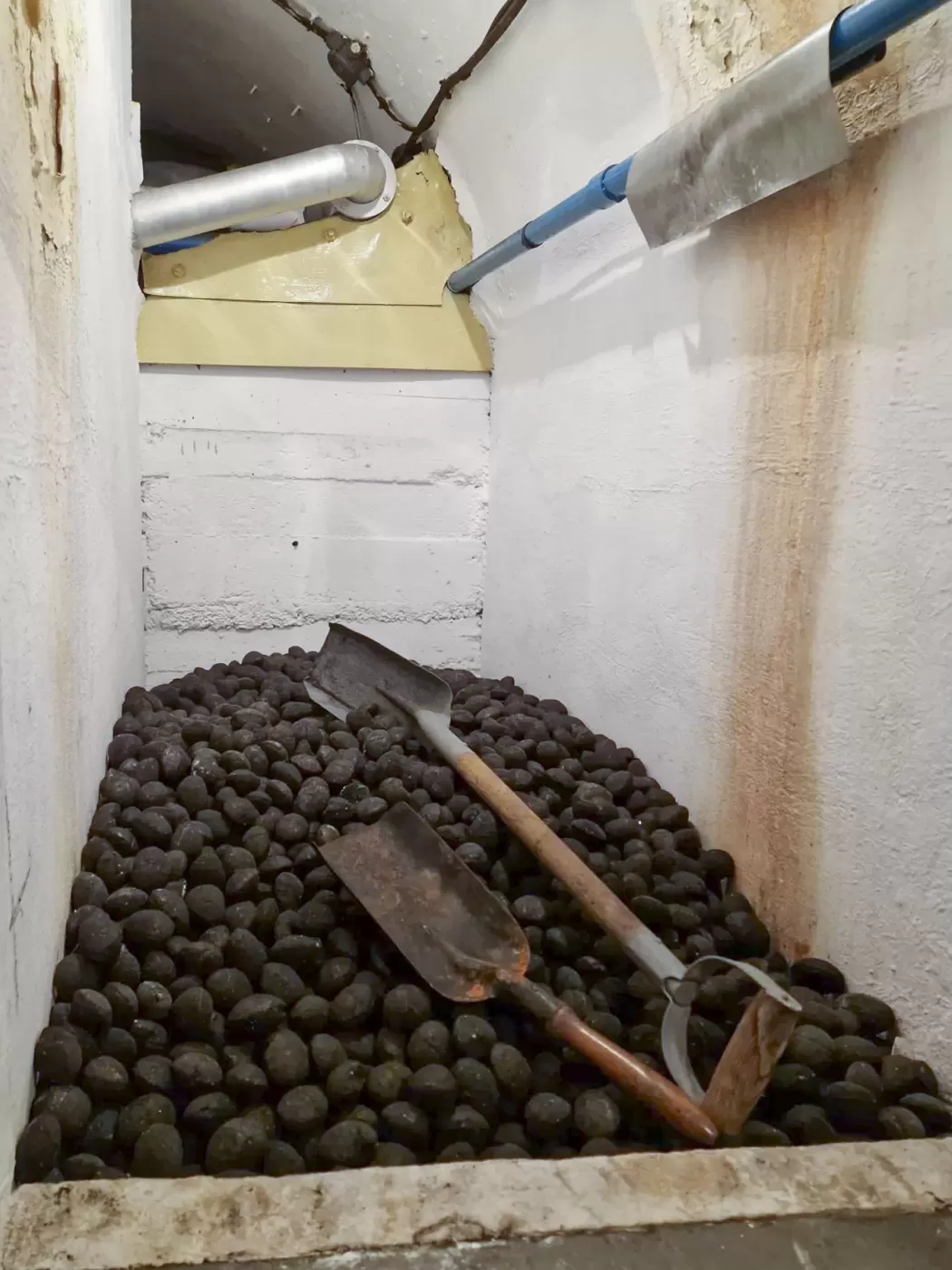 Ligne Maginot - FRESSINEA (FA) - (Ouvrage d'infanterie) - La réserve à charbon pour la cuisinière - ELLENA Daniel - CUNY Philippe