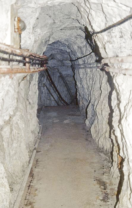 Ligne Maginot - LES AITTES - (Ouvrage d'infanterie) - Bloc 2
La galerie au retour