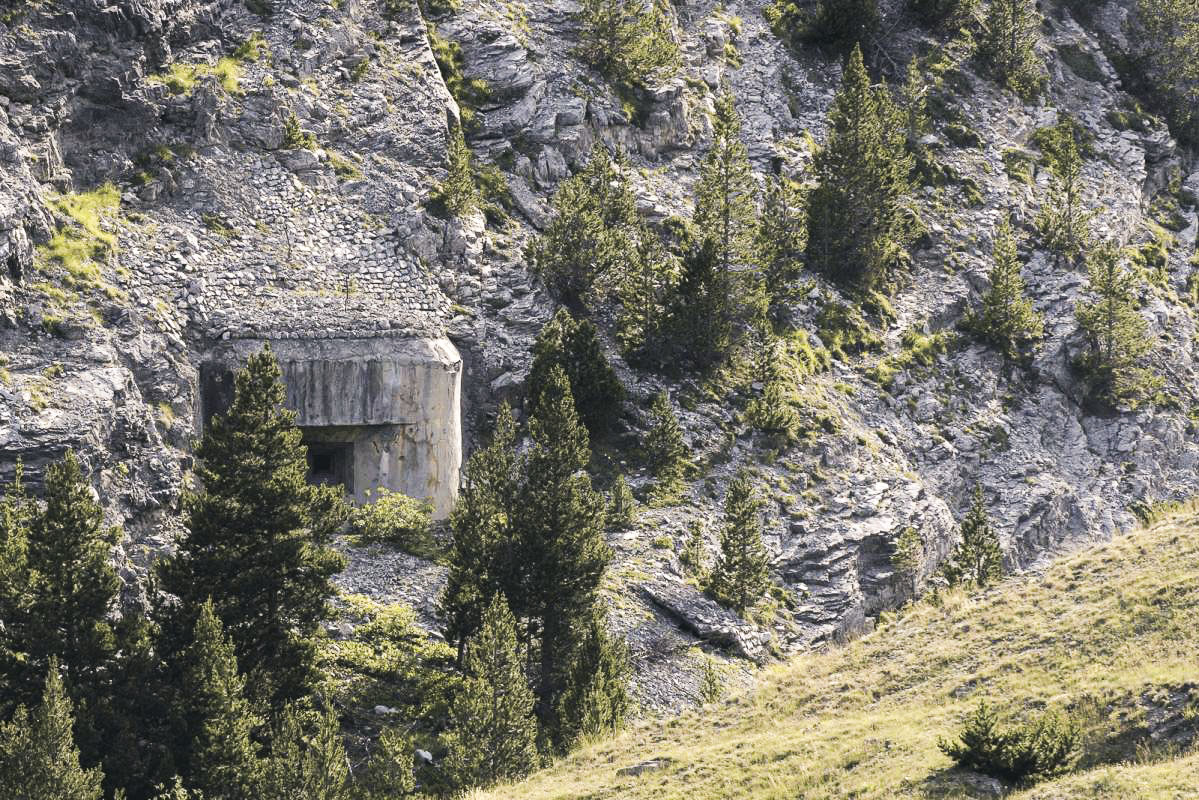 Ligne Maginot - LES AITTES - (Ouvrage d'infanterie) - Bloc 4