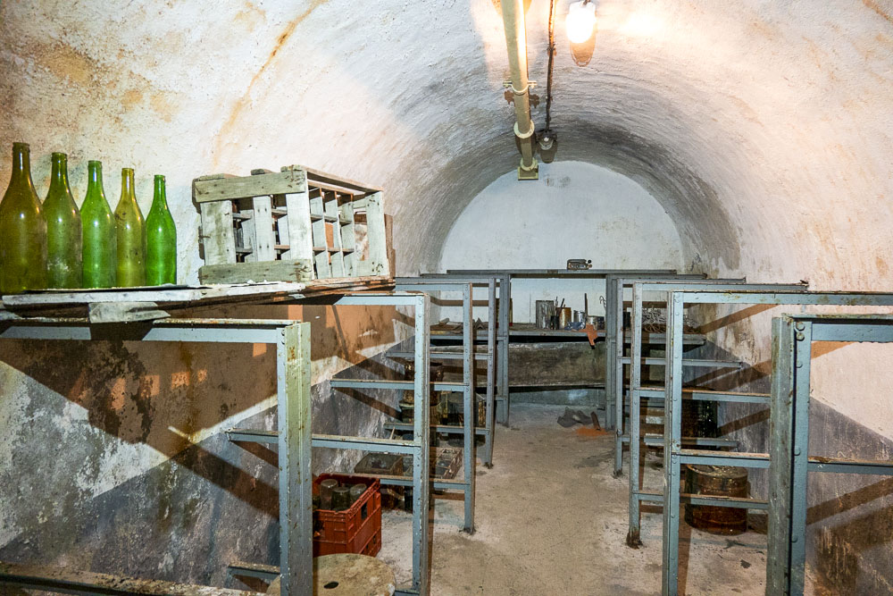 Ligne Maginot - LES AITTES - (Ouvrage d'infanterie) - Réserve de vivres - Michel Teiten