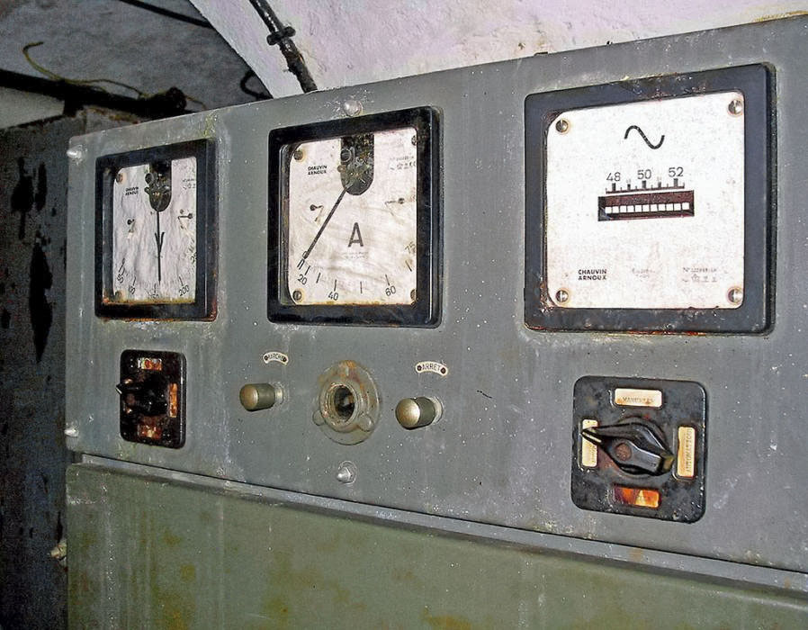 Ligne Maginot - LES AITTES - (Ouvrage d'infanterie) - Dans l'usine
