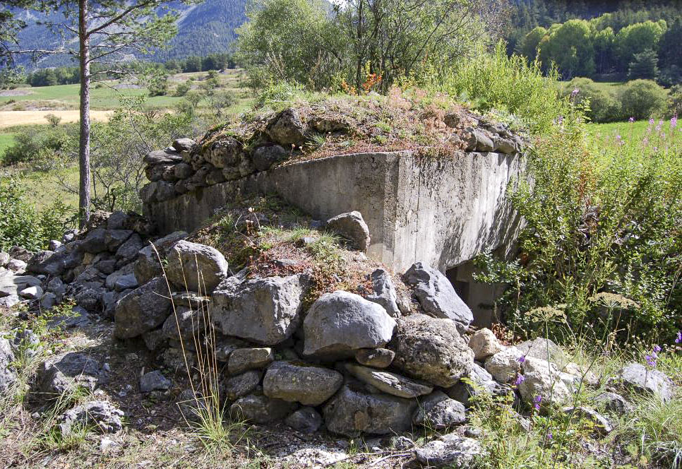 Ligne Maginot - LES SAGNES - (Blockhaus pour canon) - 