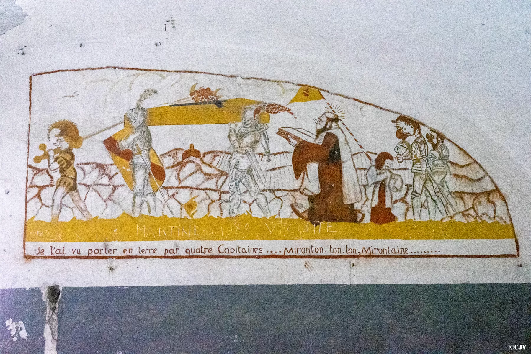 Ligne Maginot - RANDOUILLET (72° BAF ET LE 154°RAP) - (PC de Sous-Secteur) - Les fresques dans le fort - Lia VERMEULEN