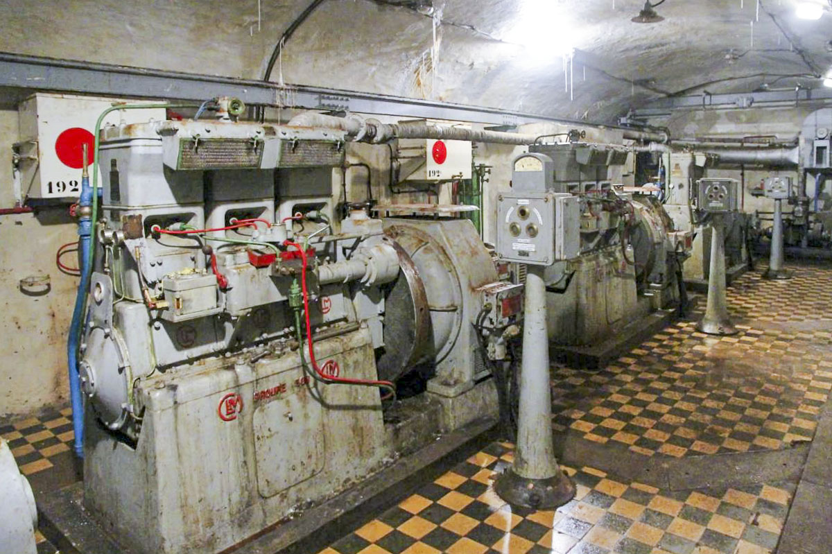 Ligne Maginot - ROCHE LA CROIX (RLC) - (Ouvrage d'artillerie) - Usine électrique