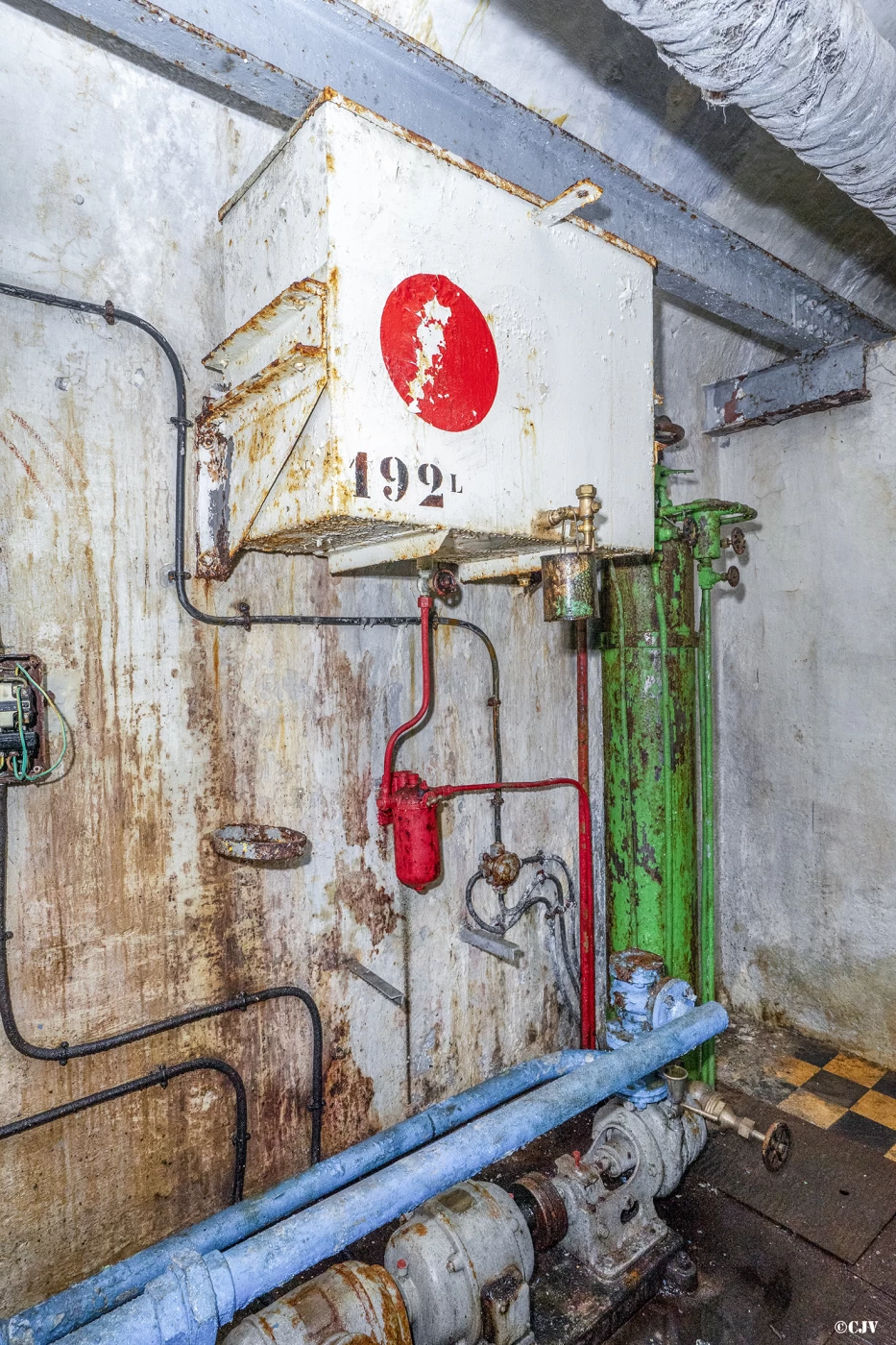 Ligne Maginot - ROCHE LA CROIX (RLC) - (Ouvrage d'artillerie) - Usine électrique - Lia VERMEULEN