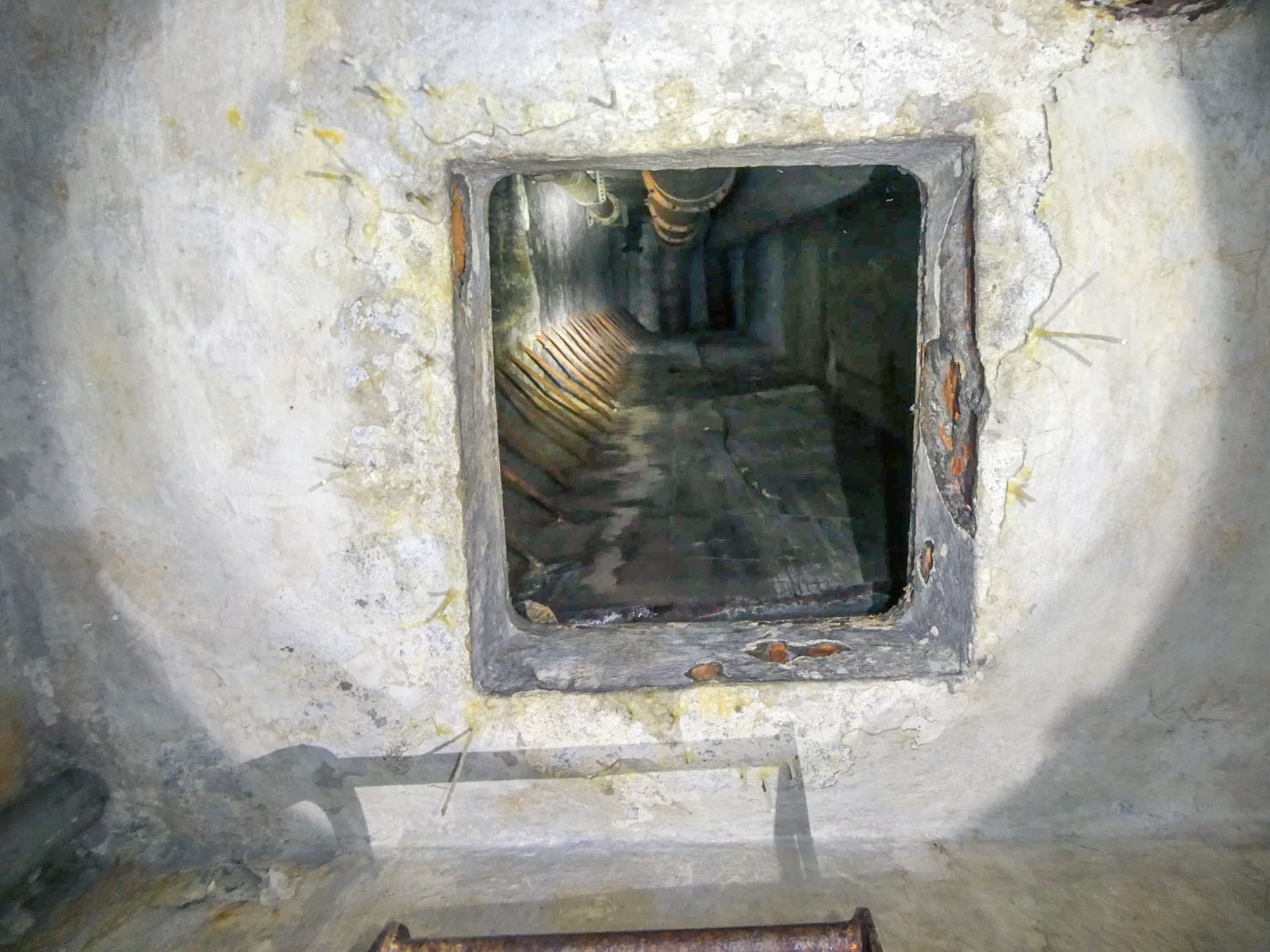 Ligne Maginot - ROCHE LA CROIX (RLC) - (Ouvrage d'artillerie) - Bloc 7
Sortie de secours - ELLENA Daniel - CUNY Philippe