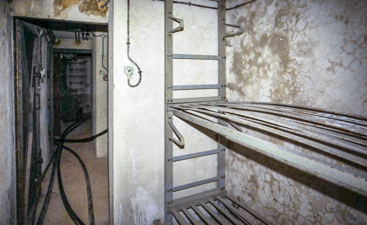 Ligne Maginot - ROCHE LA CROIX (RLC) - (Ouvrage d'artillerie) - Bloc 6
Etage inférieur