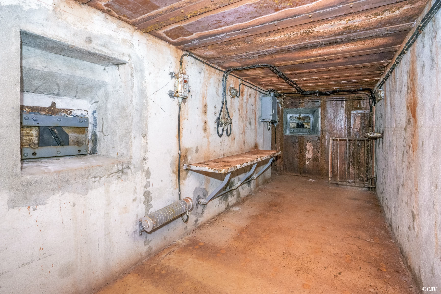 Ligne Maginot - ROCHE LA CROIX (RLC) - (Ouvrage d'artillerie) - Bloc 6
Etage supérieur - Lia VERMEULEN