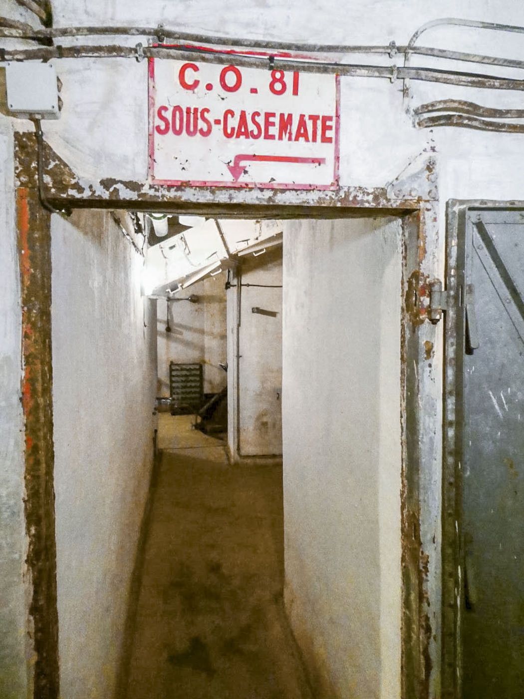 Ligne Maginot - ROCHE LA CROIX (RLC) - (Ouvrage d'artillerie) - Bloc 5
Étage intermédiaire