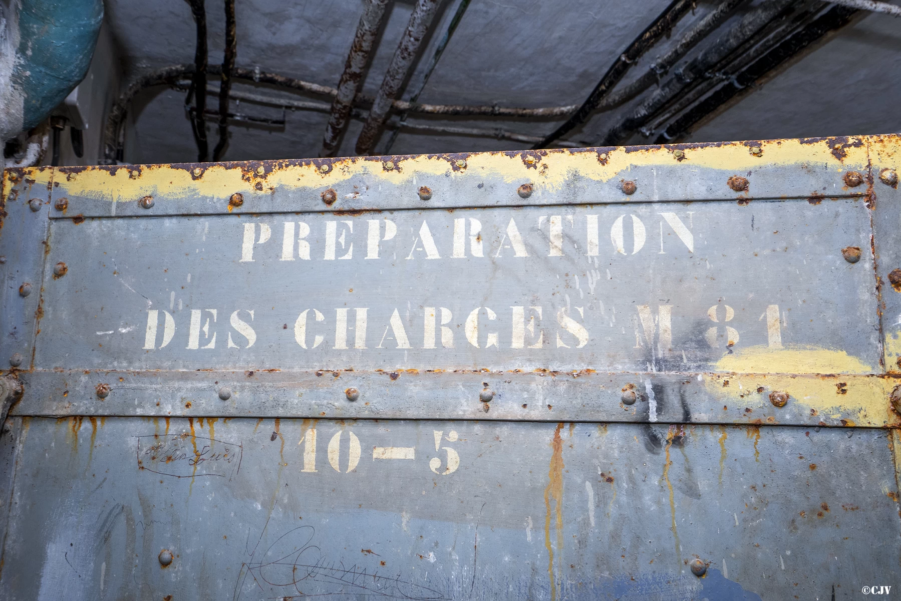 Ligne Maginot - ROCHE LA CROIX (RLC) - (Ouvrage d'artillerie) - Bloc 5
Étage inférieur - Lia VERMEULEN