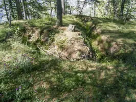 Ligne Maginot - CHANAROUX 3 - (Abri) - Boyaux entre les 2 pilules et l'abri