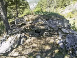 Ligne Maginot - FORT QUEYRAS 3 - (Blockhaus pour arme infanterie) - 
