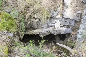 Ligne Maginot - FORT QUEYRAS 5 - (Abri) - Entrée gauche