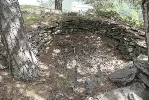 Ligne Maginot - FORT QUEYRAS 7 - (Cuve pour arme d'infanterie) - 