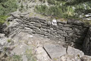 Ligne Maginot - FORT QUEYRAS 8 - (Cuve pour arme d'infanterie) - L'emplacement principal