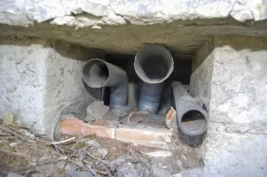 Ligne Maginot - ANCIEN CAMP - (Abri) - Cheminée sud