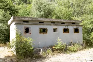 Ligne Maginot - CHAMP FELEZE - (Stand de tir) - Vue extérieure du batiment
