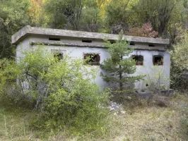 Ligne Maginot - CHAMP FELEZE - (Stand de tir) - Etat en 2019.
Les arbres ont poussé en 12 ans